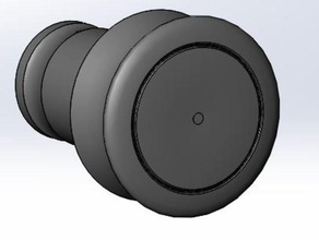 nissan micra cap lighter tapon encendedor automotive 3d print model - Mito3D