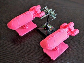css-1 corelliano stelle navetta x-wing giochi gioco da tavolo miniature modelli di star wars 3d print model - Mito3D