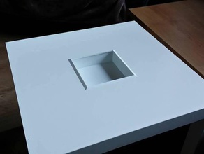 ikea-Mangel-box-Loch Container ikea hack 3d print model - Mito3D