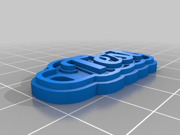 meine angepasste multiline-tag Schlüsselanhänger 3D print model - Mito3D