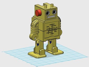 robonino la robótica bípedo robot otto de diy zowi 3d print model - Mito3D