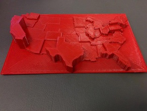 2010 population learning customized 3d print model - Mito3D