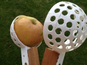 apple sélecteur plein air jardin fruit picker arbre 3d print model - Mito3D