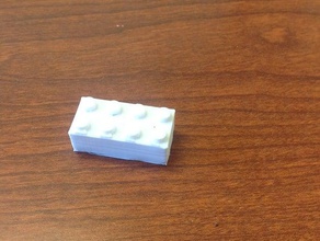 lego inşaat oyuncaklar 3d print model - Mito3D