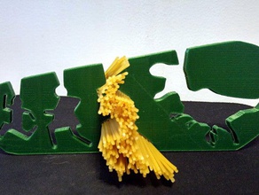 spaghetti doseur t-rex cuisine manger 3d print model - Mito3D