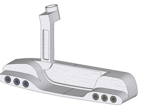 weighted putter sport outdoors 3d print model - Mito3D