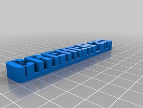 mi 3d personalizados creaen3d placa esculturas 3d print model - Mito3D
