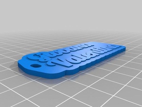 giovana Schlüsselanhänger angepasst 3d print model - Mito3D