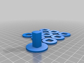 munchkin niveau des compteurs jouet jeu accessoires 3d print model - Mito3D