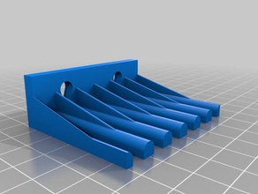 meine angepasste test lead holder-basic-Breite variiert tool Inhaber Boxen 3d print model - Mito3D