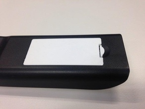 coperchio della batteria telecomando listo di sostituzione parti boulanger happy3d controllo remoto 3d print model - Mito3D
