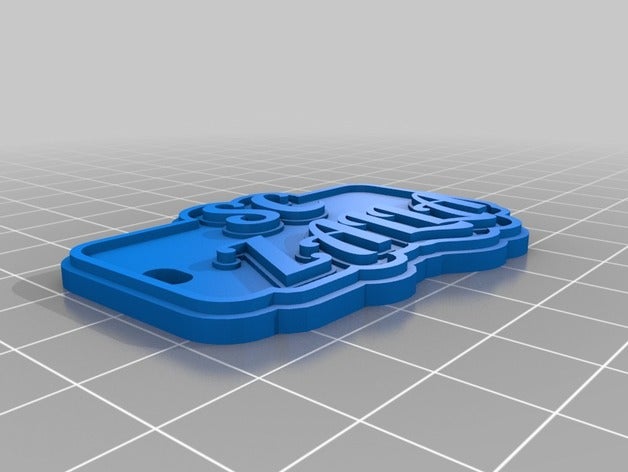 sc zalla1 keychains customized 3D print model - Mito3D