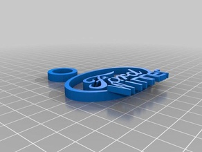 ford keychain keychains customized 3d print model - Mito3D