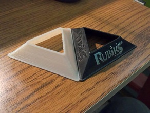 rubiks cube-stand - Spielzeug Spiel Zubehör 3d print model - Mito3D