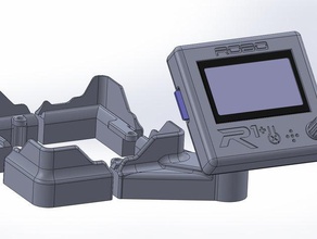 robo 3d reprap full graphics lcd swivel riser feet printer accessories 3d print model - Mito3D