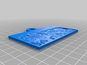 özelleştirilmiş lithopane benim-emerson 2d sanat 3d print model - Mito3D