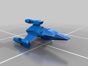 t-ala del interceptor modelos starwars star wars 3d print model - Mito3D