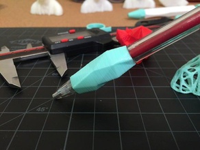 kalem tutuş ofis parmak parmaklar gripper tutucu yazma 3d print model - Mito3D