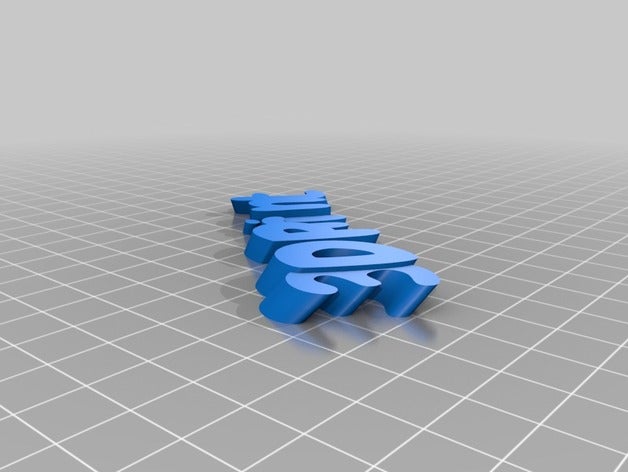 3dprint - Organisation angepasst 3D print model - Mito3D