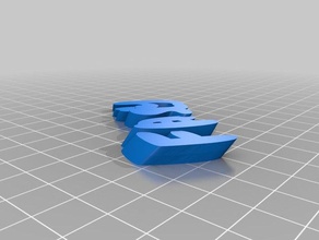 flasty organização personalizado 3d print model - Mito3D