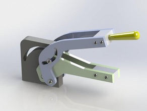 test-jig clamp diy guter Zugang vertikale Bewegung 3d print model - Mito3D
