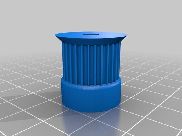 la polea de t2 fff 3d impresora partes personalizado 3D print model - Mito3D