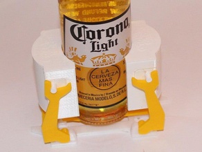 corona cold hold packs food drink 3d print model - Mito3D