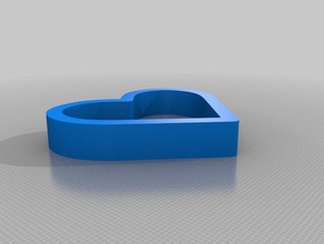 heart shape jewelry 3d print model - Mito3D