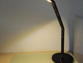 led strip desklamp 3d printing desk lamp 3d print model - Mito3D