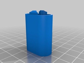 dh 2 aaa fondo de la caja los contenedores personalizado 3d print model - Mito3D
