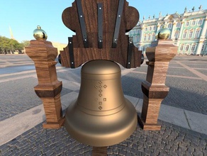 campana dolores mexican independence bell 3d printing 3d print model - Mito3D