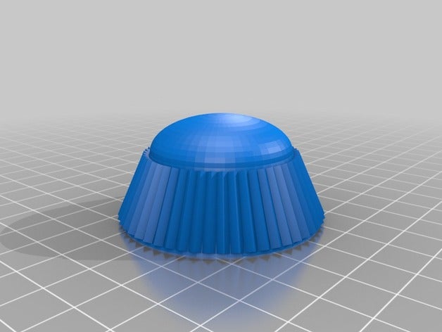 my customized hieronimus machin rate knob replacement parts 3D print model - Mito3D