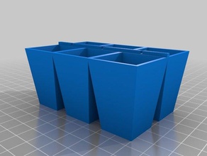 my customized garden hydroponic tray outdoor 3d print model - Mito3D