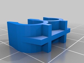 cavo d'accensione clip 2x automotive 3d print model - Mito3D