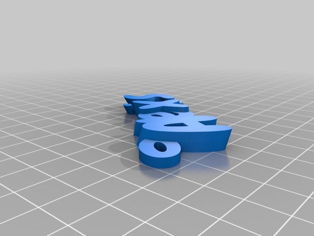 alexis-2 llaveros personalizado 3D print model - Mito3D