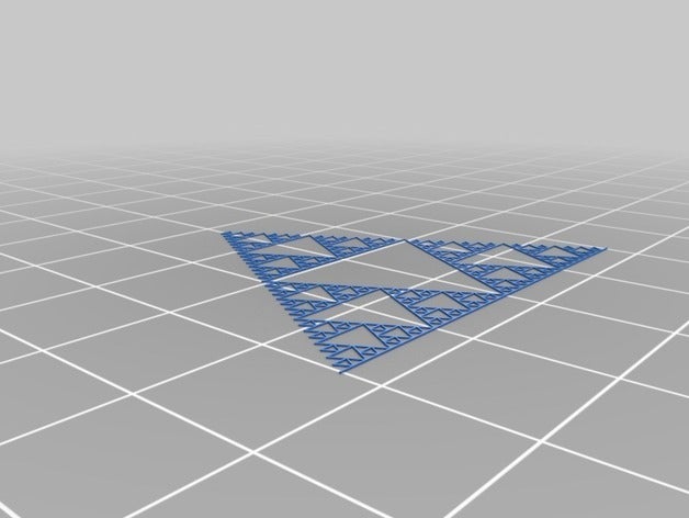 fractline customizer math fraktal ifs openscad 3D print model - Mito3D