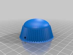 my customized knob7rate replacement parts 3d print model - Mito3D