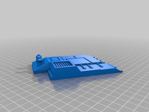 corps principal wardog décompose petits imprimeurs de modèle les robots 3d print model - Mito3D