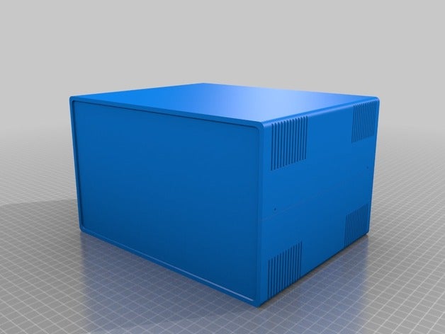 meine angepasste ultimate box maker Elektronik 3D print model - Mito3D