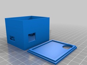 bluestackmegavert de l'électronique le bleu la pile d-star dstar dv mega dvmega ham radio hamradio 3d print model - Mito3D