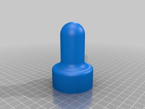 basic 32 mm coffee tamper kitchen dining 3d print model - Mito3D