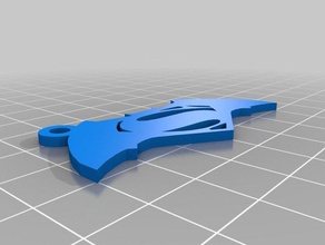 chave de cadeia batman vs superman chaveiros nt creativas oviedo 3d print model - Mito3D