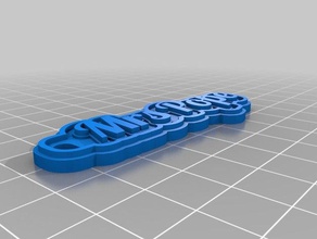 mrs pope keychains customized 3d print model - Mito3D