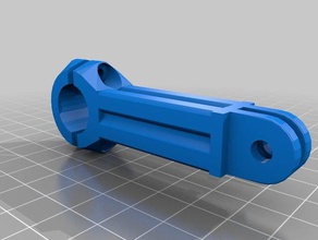 my customized gopromounts library expand 1 camera 3d print model - Mito3D