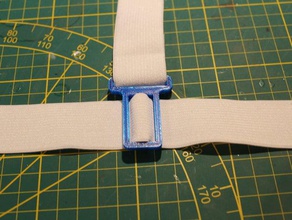 three way clip 30mm straps accessories 3d print model - Mito3D