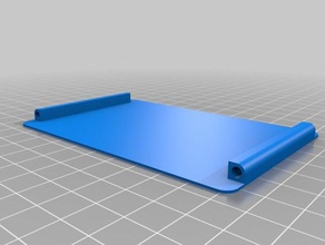 il mio personalizzato magnetico coperchio a cerniera contenitori 3d print model - Mito3D