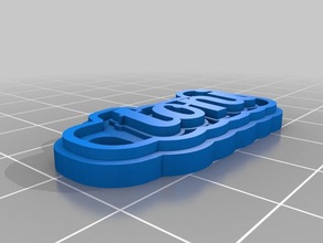 langui Schlüsselanhänger angepasst 3d print model - Mito3D