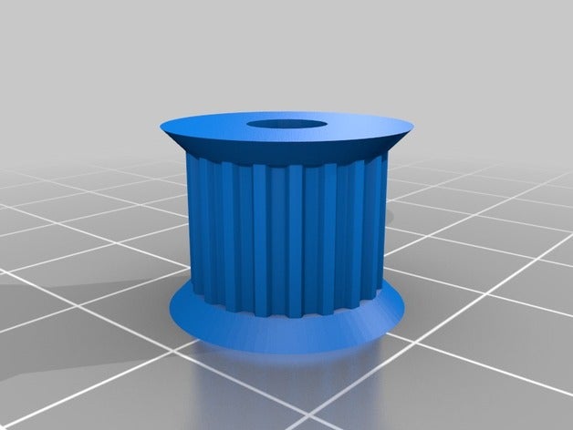 parametric pulley belt tensioner 3d printer parts customized 3D print model - Mito3D