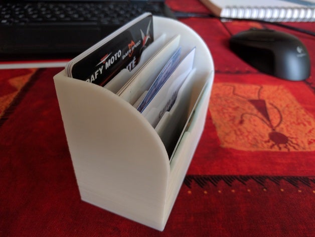 business cards holder office 3D print model - Mito3D