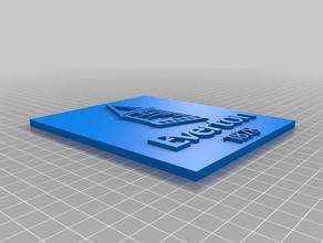 everton logo 3d baskı 3d print model - Mito3D